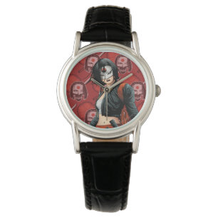 Comic-Buch-Kunst der Selbstmord-Gruppe- Katana Armbanduhr