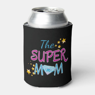Comic Buch Pop Art Superhero Mama Muttertag Dosenkühler