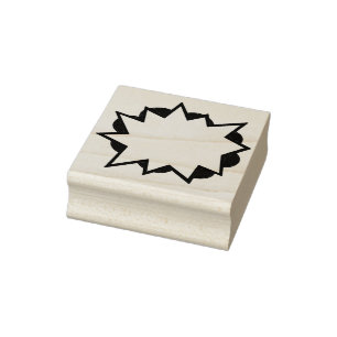 Comic-Buch-Sprechblase Rubber-Briefmarke Gummistempel