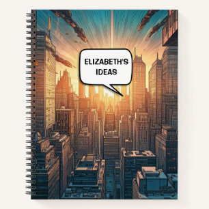 Comic Buch Thema personalisierter Name Trendsetter