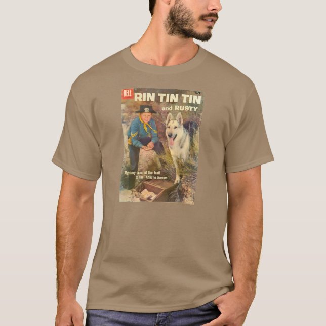 Comic-Bucheinband 1958 T - Shirt-Rins TinTin T-Shirt (Vorderseite)