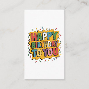 Comic Burst Alles Gute zum Geburtstag Begleitkarte