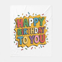 Comic Burst Alles Gute zum Geburtstag