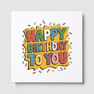 Comic Burst Alles Gute zum Geburtstag Gästebuch