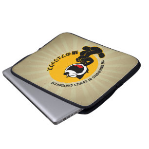 Comic Cartoon Cat   15" Laptopschutzhülle