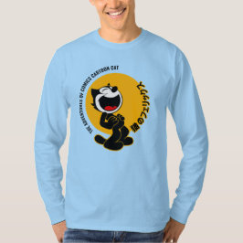 Comic Cartoon Cat | Langschläfer T-Shirt