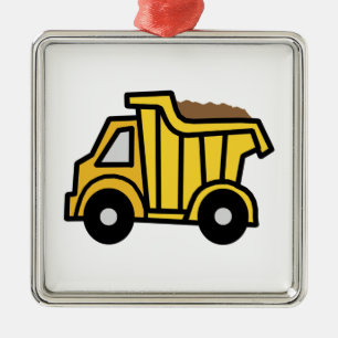 Comic-Clip-Art mit einem Baukipper Ornament Aus Metall