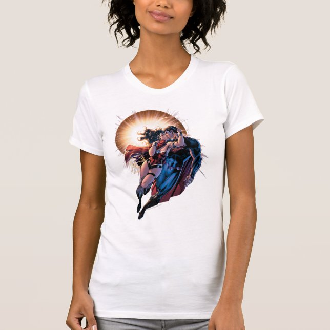 Comic der Gerechtigkeitsliga #12 Variante T-Shirt (Vorderseite)