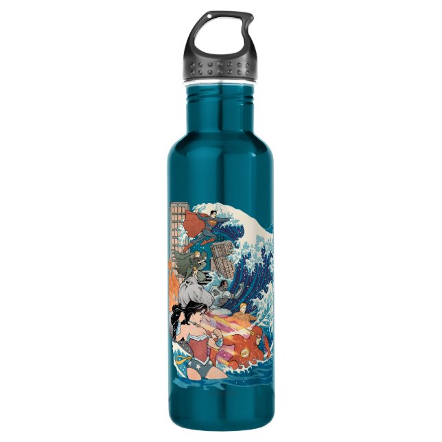 Comic der Gerechtigkeitsliga #15 Variante Trinkflasche (Vorderseite)