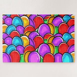 Comic-Eier-Puzzle Puzzle