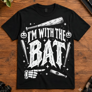 Comic-Fan Ich bin mit der Fledermaus-Superhelden-H T-Shirt