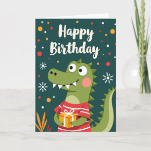 Comic-Geschenk-Geburtstagskarte Karte
