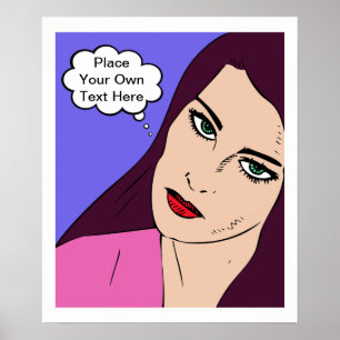 Comic Girl #1 Poster