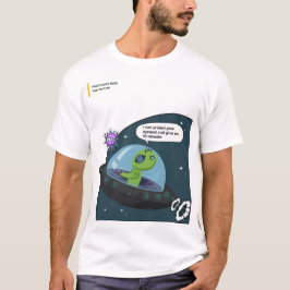 Comic Greenie Protector Man T - Shirt