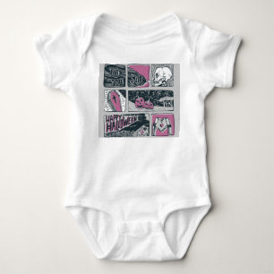 Comic Halloween: Spaß-Illustration Baby Strampler