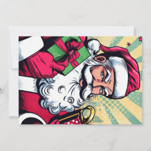 Comic-Heiliger Nikolaus/Weihnachten Feiertagskarte