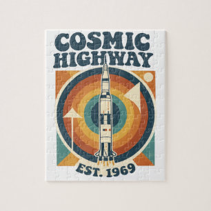Comic Highway – Fun Pop Art für Comic-Fans Puzzle