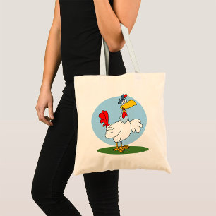 Comic-Huhn Tragetasche