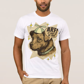 Comic-Hund-Welpe-Propellerhut mit individuellem Te T-Shirt