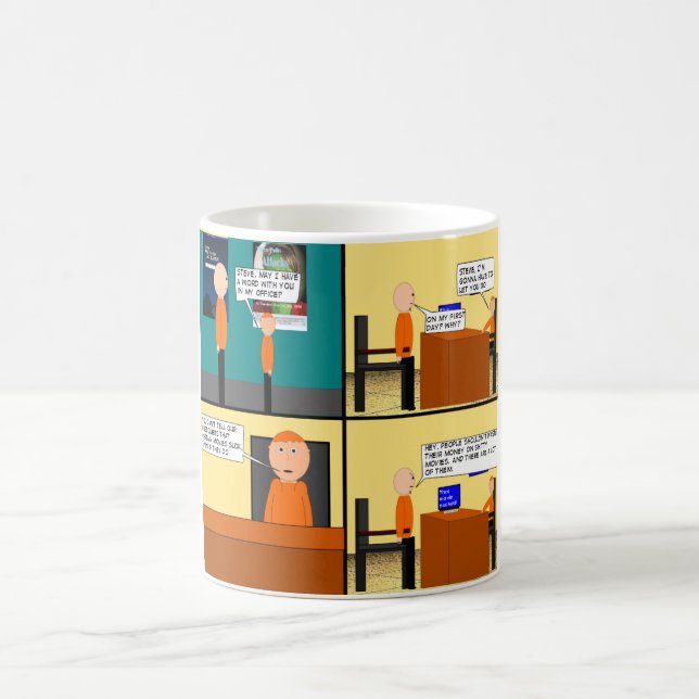 Comic Kaffeetasse (Mittel)