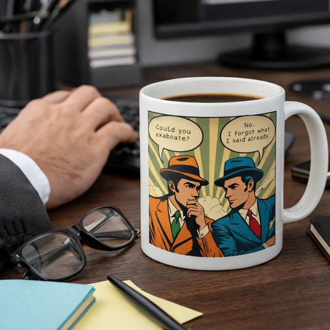 Comic Koffein Kaffeetasse (Von Creator hochgeladen)
