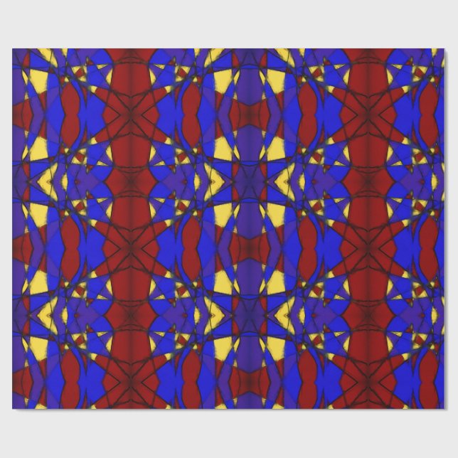 Comic Liebe Geschenkpapier (Flach)