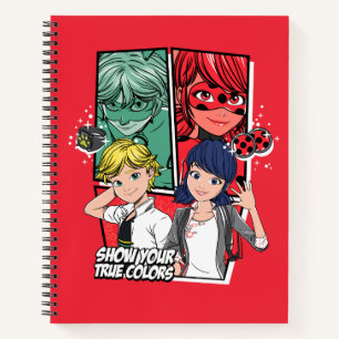 Comic Marinette & Adrien Notizbuch