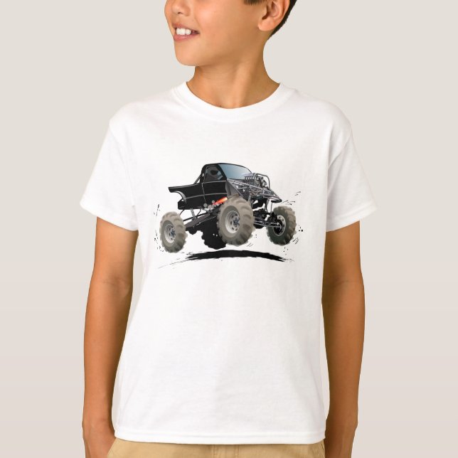 Comic-Monstertruck T-Shirt (Vorderseite)