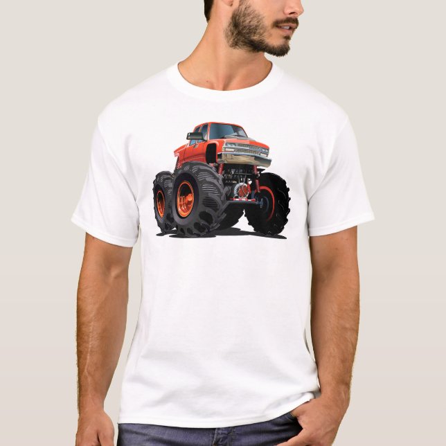Comic-Monstertruck T-Shirt (Vorderseite)