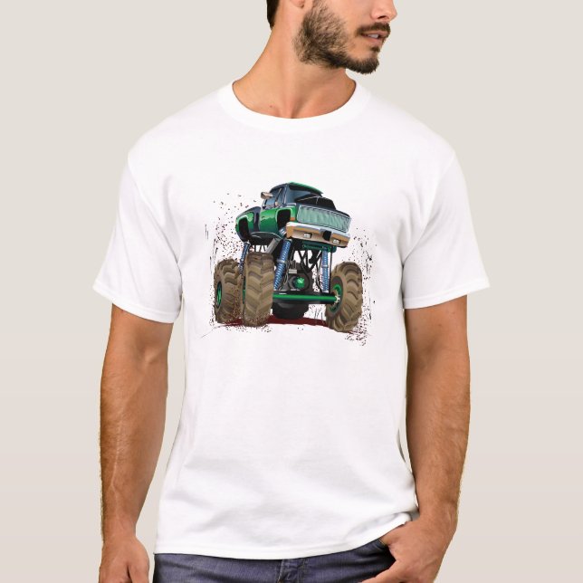 Comic-Monstertruck T-Shirt (Vorderseite)