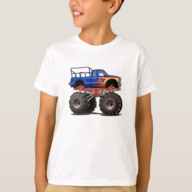Comic-Monstertruck T-Shirt (Vorderseite)
