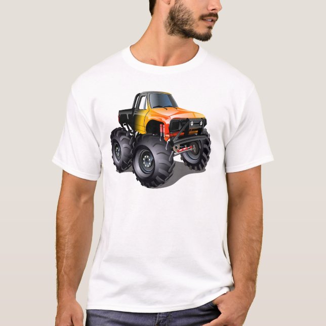 Comic-Monstertruck T-Shirt (Vorderseite)