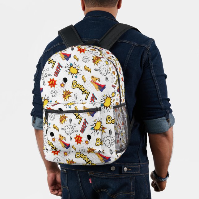 Comic-Muster  Bedruckter Rucksack (Insitu (Modell))