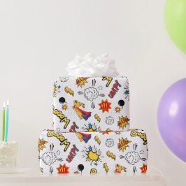 Comic-Muster  Geschenkpapier