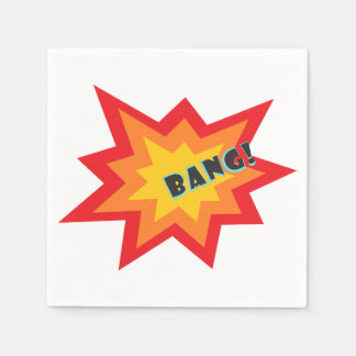 Comic Napkins für Party Serviette