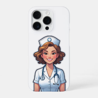 Comic-Nurse – Süßer Medizinheld iPhone 16 Pro Hülle