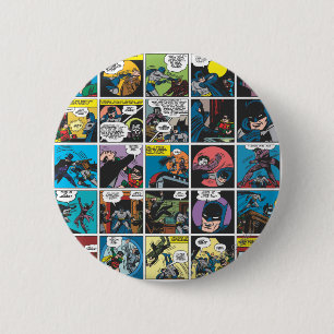 Comic-Panel 5x5 Button
