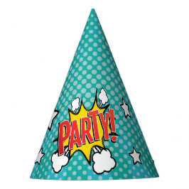 Comic PARTY buchen! Hut Partyhütchen