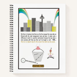 Comic-Pfad zu einem Wahrheitsmerkmal Notizbuch