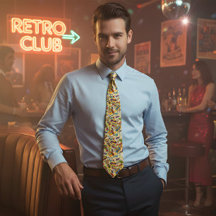 Comic Pop Art Explosion Krawatte