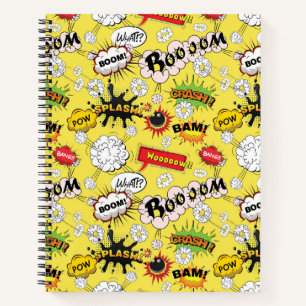 Comic Pop-Art Notizbuch