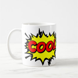 Comic Pop Art Yellow COOL Novelle Funny Kaffeetasse