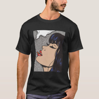 Comic Pop Rauchen T-Shirt