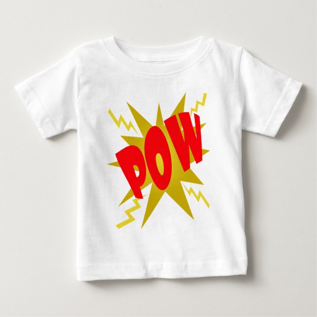 COMIC POW! BABY T-SHIRT (Vorderseite)