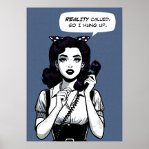 Comic Reality Call aufgehängt