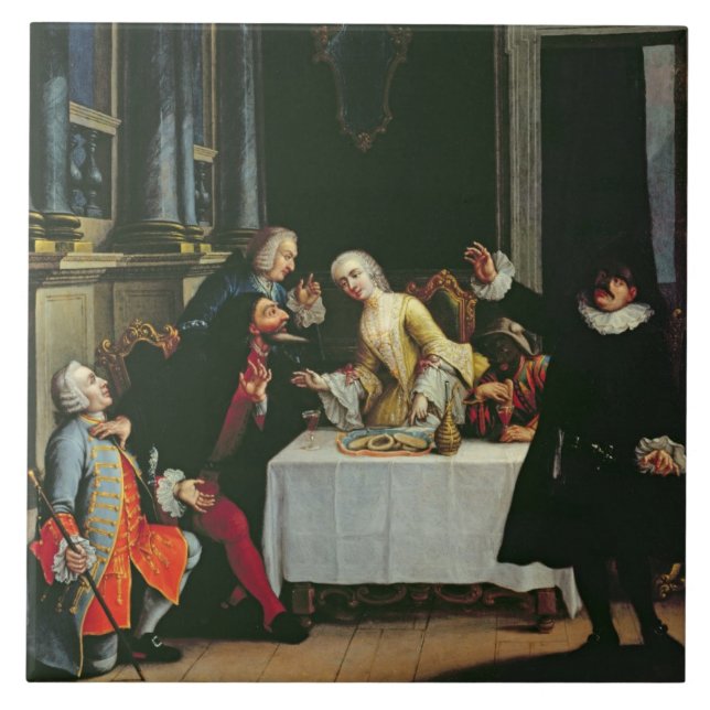 Comic-Schauspieler Fliese (Vorderseite)