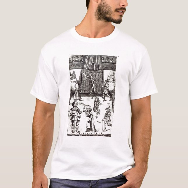 Comic-Schauspieler in Leistung, 1662 T-Shirt (Vorderseite)