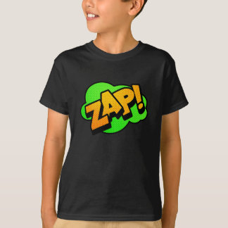 Comic Schriftart Zap T-Shirt