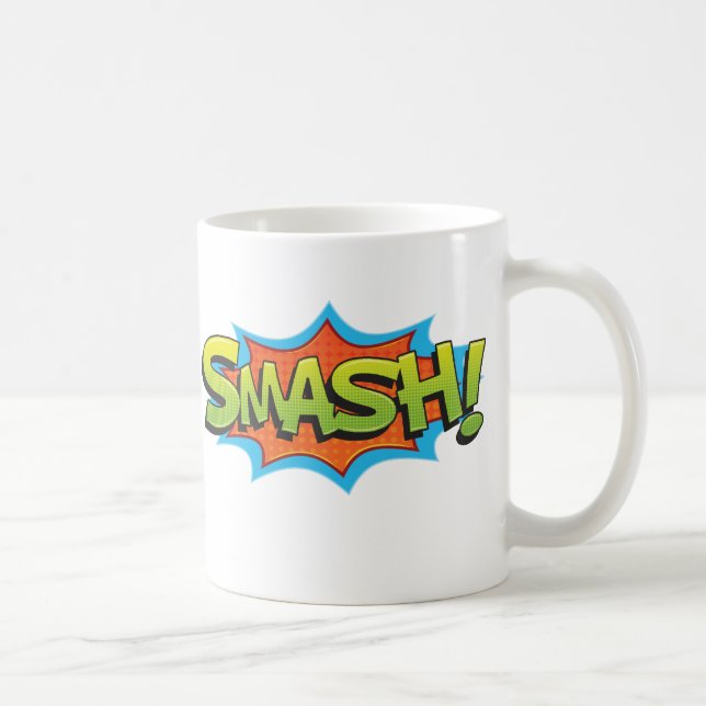 Comic Smash! Kaffeetasse (Rechts)