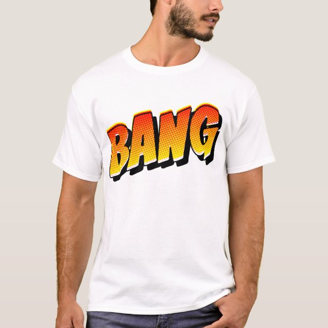 Comic-Soundeffekt T-Shirt (Vorderseite)